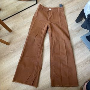 Zara high waisted wide leg pants